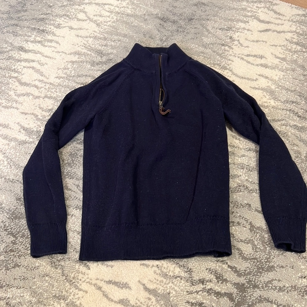Crewcuts boys 95% cotton navy sweater size 6/7